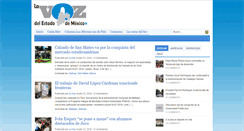 Desktop Screenshot of lavozdelestado.com