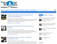 Tablet Screenshot of lavozdelestado.com